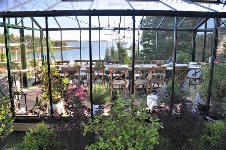 greenhouse dining room